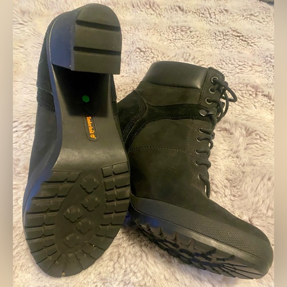 Womens Timberland Allington Heights Boots - Black - Picture 2 of 6
